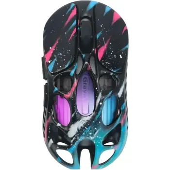 Купити Мишка GravaStar Mercury X Pro 8K Neon Graffiti (GS_X_PRO_CG_BLK) - фото 1