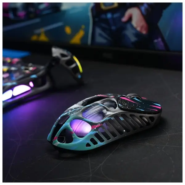 Купити Мишка GravaStar Mercury X Pro 8K Neon Graffiti (GS_X_PRO_CG_BLK) - фото 2