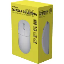 Купити Мишка Hator Quasar 3S Ultima 8K Wireless White (HTM661) - фото 6