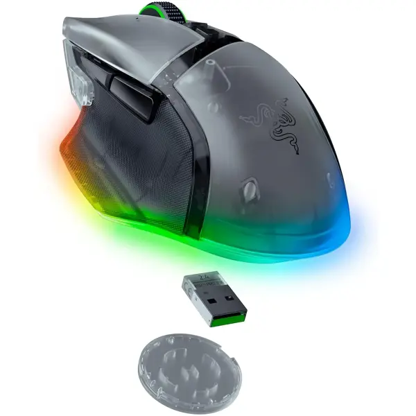 Купити Миша RAZER Basilisk V3 Pro 35K Phantom White Edition (RZ01-05240400-R3G1) - фото 2