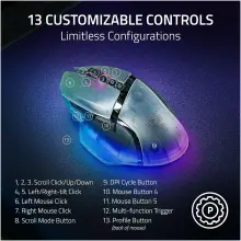 Купити Миша RAZER Basilisk V3 Pro 35K Phantom White Edition (RZ01-05240400-R3G1) - фото 9