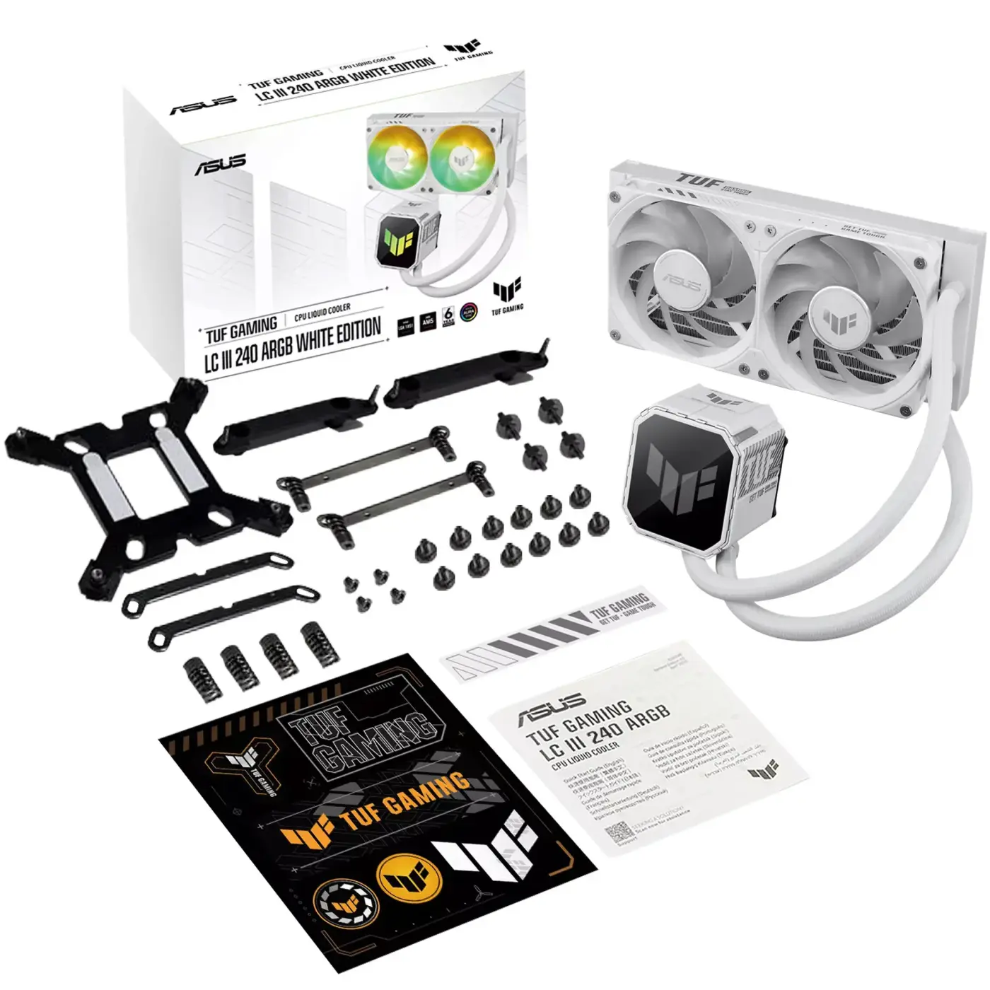 Купити Система водяного охолодження ASUS TUF Gaming LC III 240 ARGB White (90RC01J2-B0EAY0) - фото 11