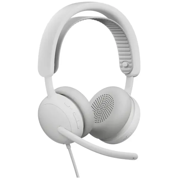 Купити Навушники Logitech Zone Wired 2 USB White (981-001621) - фото 2
