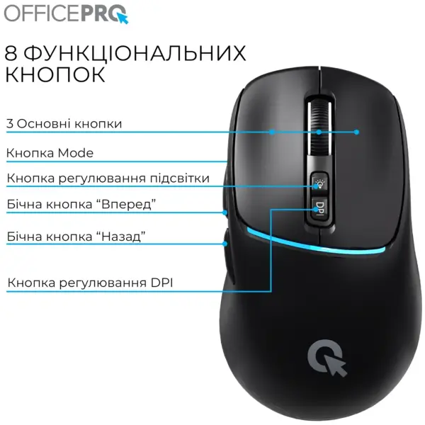 Купить Мышь OfficePro M468B - фото 6