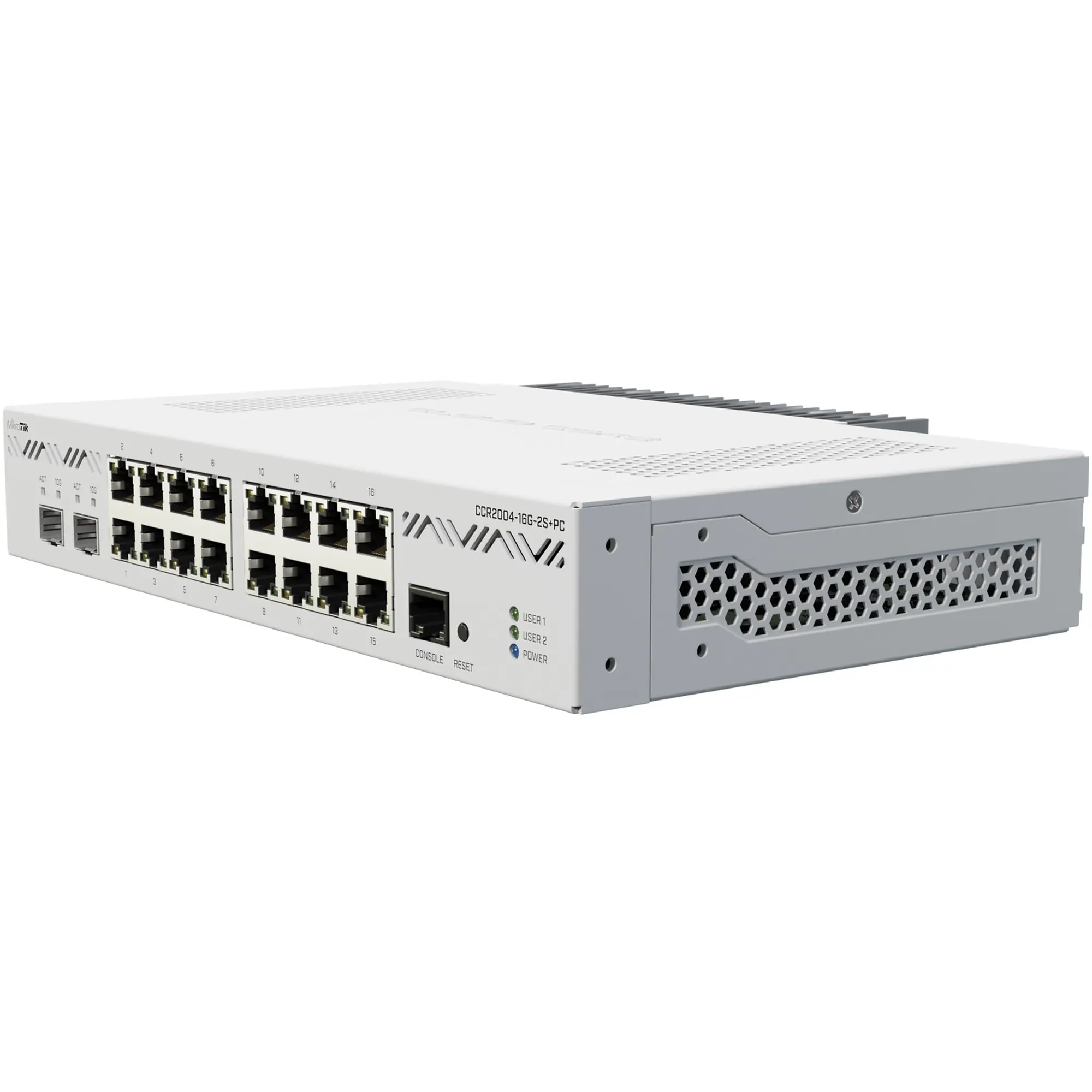 Купити Маршрутизатор MikroTik CCR2004-16G-2S+PC - фото 2
