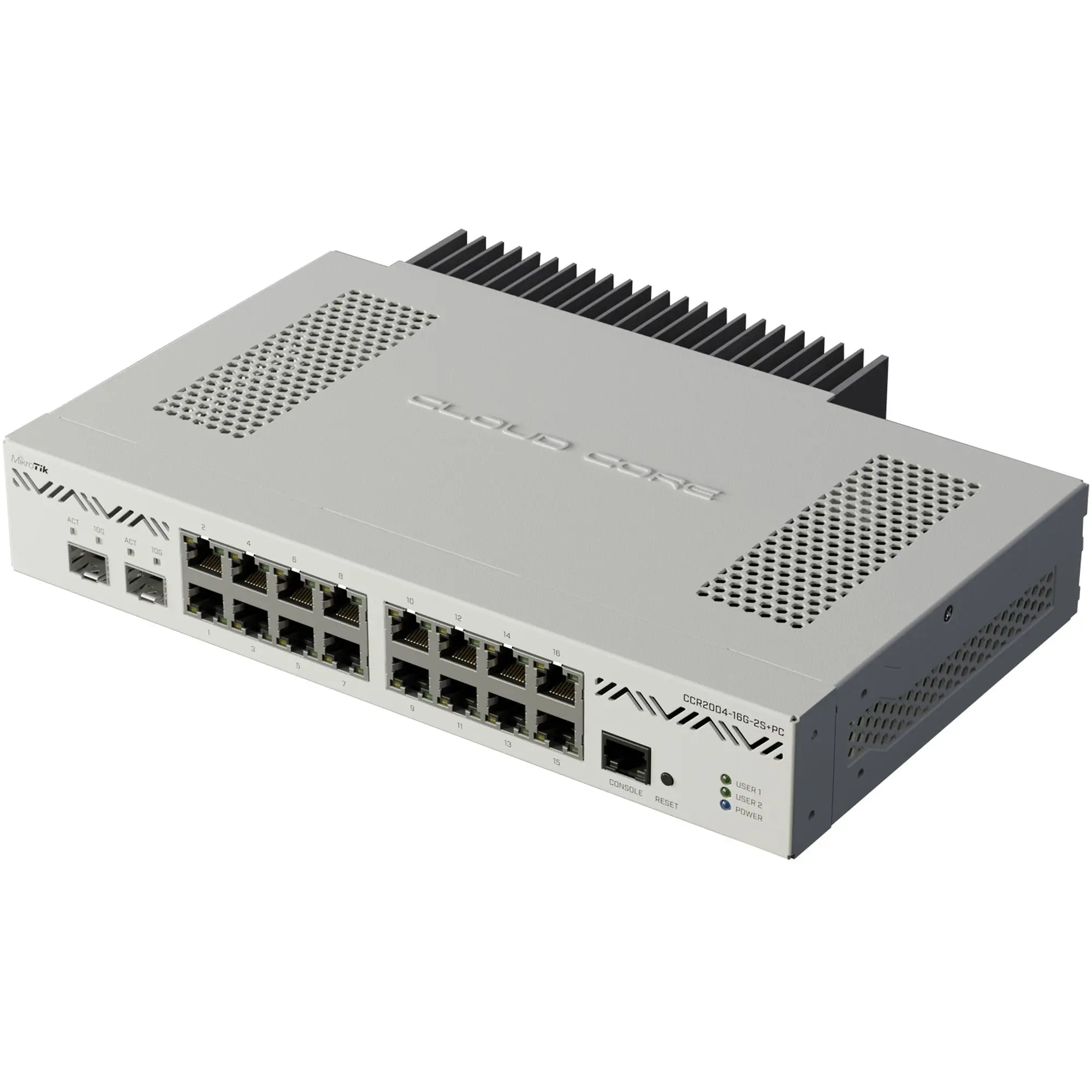 Купити Маршрутизатор MikroTik CCR2004-16G-2S+PC - фото 3
