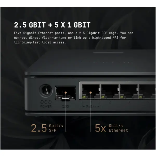 Купити Маршрутизатор MikroTik hAP ax S (E62IUGS-2AXD5AXT) - фото 6