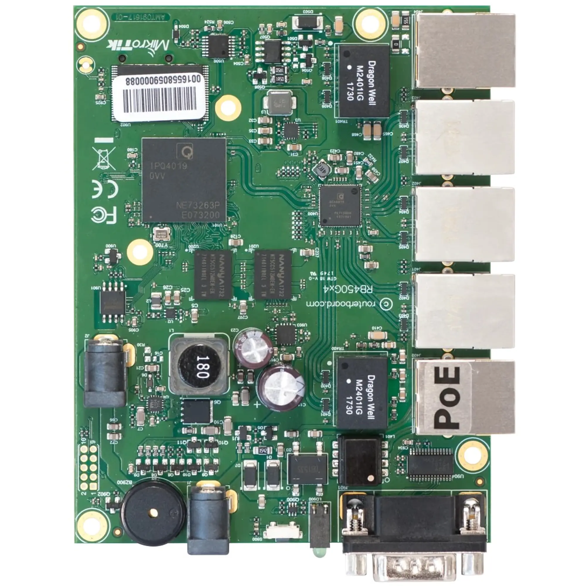 Купити Маршрутизаторна плата MikroTik RB450GX4 - фото 1