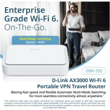 Купити Маршрутизатор D-LINK DBR-330 AX3000 - фото 14
