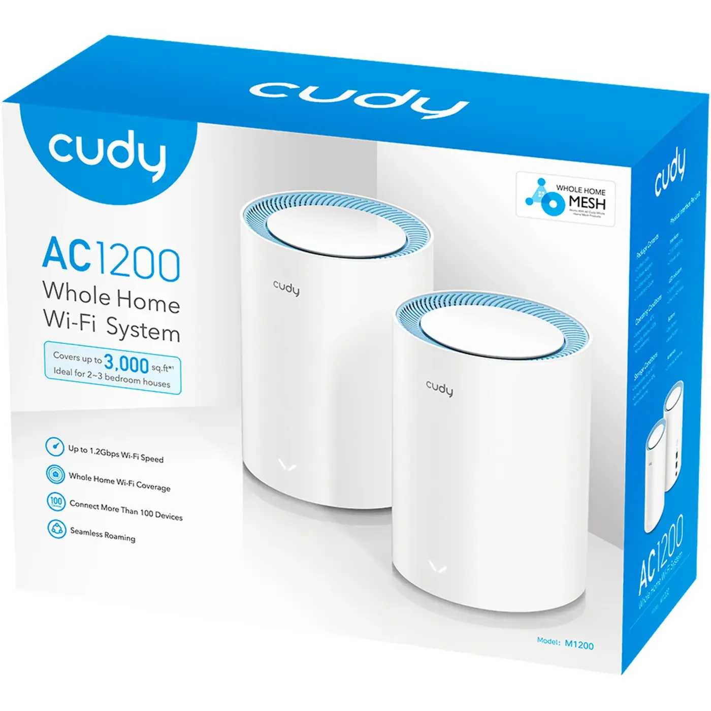 Купити Mesh-система Cudy M1200 2-Pack - фото 6