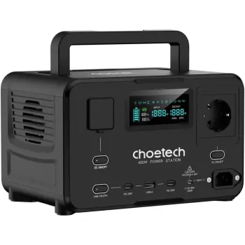 Купить Зарядная станция Choetech BS007 400W 256Wh (BS007-EU-BK) - фото 1