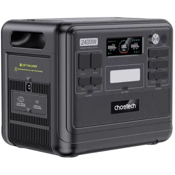 Купить Зарядная станция Choetech BS008 2400W 2048Wh WiFi+BT (BS008-BQB) - фото 1