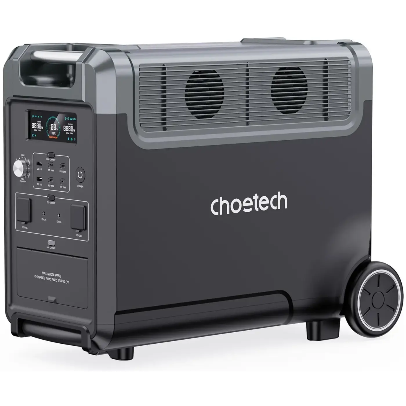 Купить Зарядная станция Choetech BS009 3600W 3840Wh (BS009-EU-BK) - фото 1