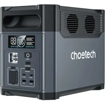 Купить Зарядная станция Choetech BS061 1200W 1024Wh WiFi+BT (BS061-BQB) - фото 1