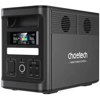 Купить Зарядная станция Choetech BS065 1800W 1536Wh (BS065-EU-BK) - фото 1