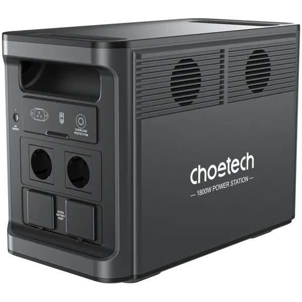 Купить Зарядная станция Choetech BS065 1800W 1536Wh (BS065-EU-BK) - фото 2