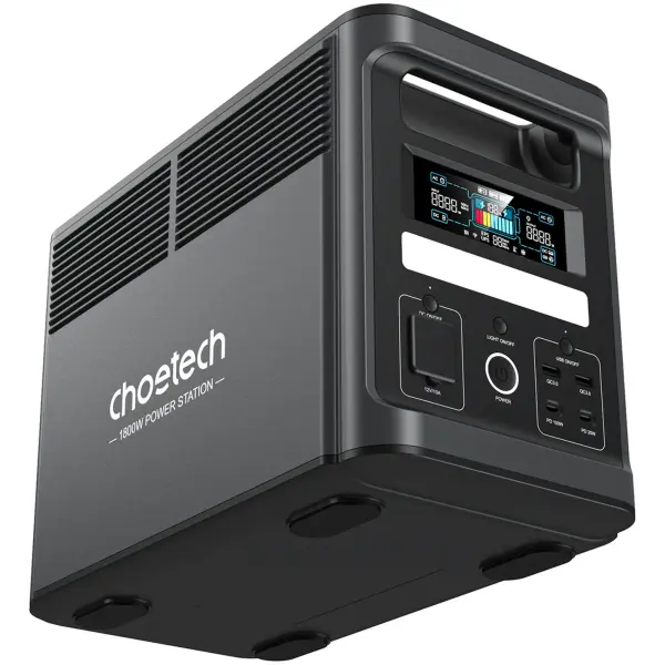 Купить Зарядная станция Choetech BS065 1800W 1536Wh (BS065-EU-BK) - фото 3