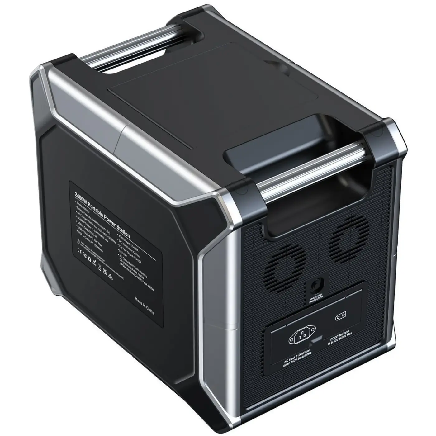 Купить Зарядная станция Choetech BS067 2400W 2048Wh (BS067-EU-BKSL) - фото 2