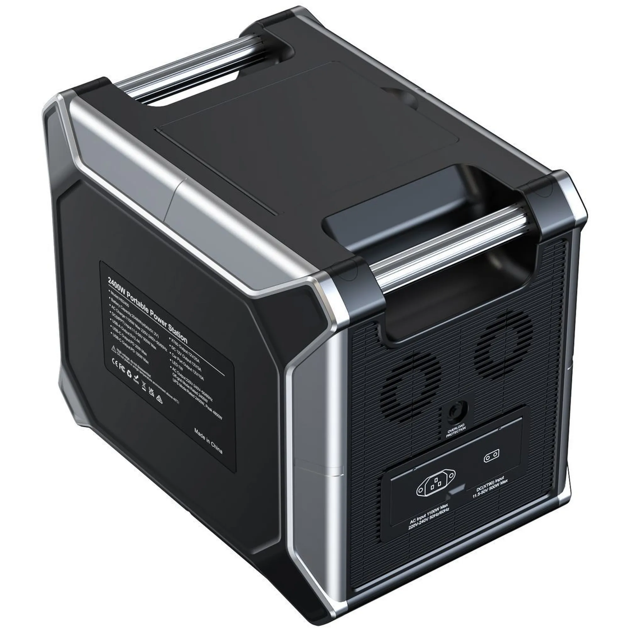 Купить Зарядная станция Choetech BS067 2400W 2048Wh (BS067-EU-BKSL) - фото 2