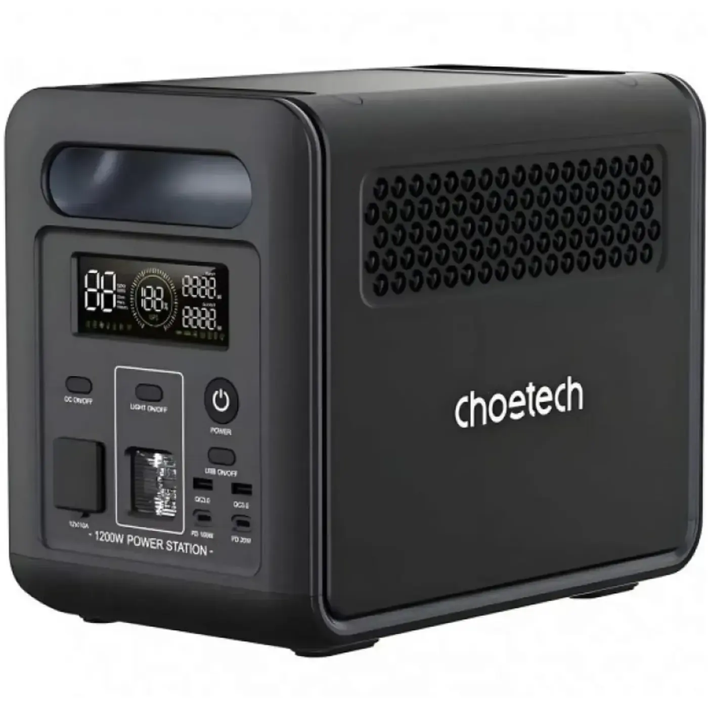 Купить Зарядная станция Choetech BS068 1200W 1024Wh (BS068-EU-BKGY) - фото 1