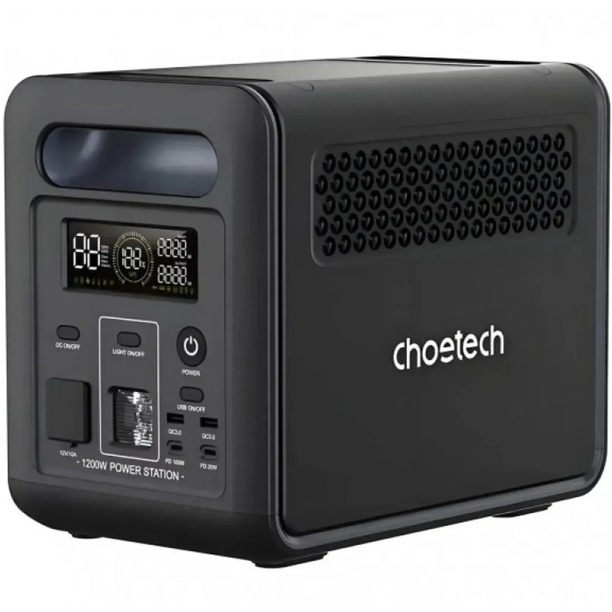 Купить Зарядная станция Choetech BS068 1200W 1024Wh (BS068-EU-BKGY) - фото 1