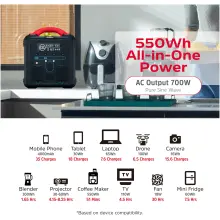 Купить Зарядная станция Energizer 700W 551Wh (PPS550W1F) - фото 5