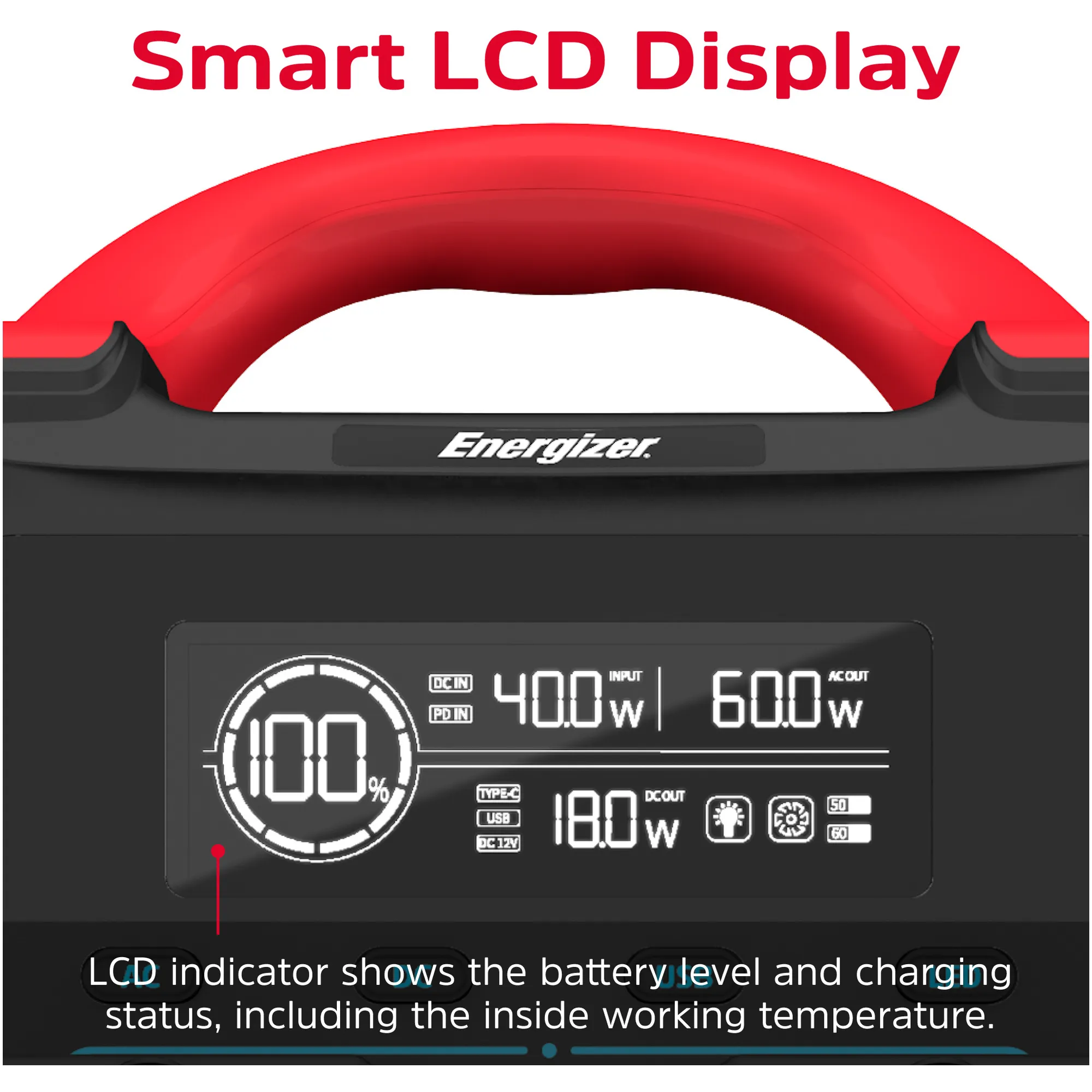 Купить Зарядная станция Energizer 700W 551Wh (PPS550W1F) - фото 11
