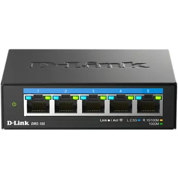 Купити Комутатор D-Link DMS-105 - фото 1