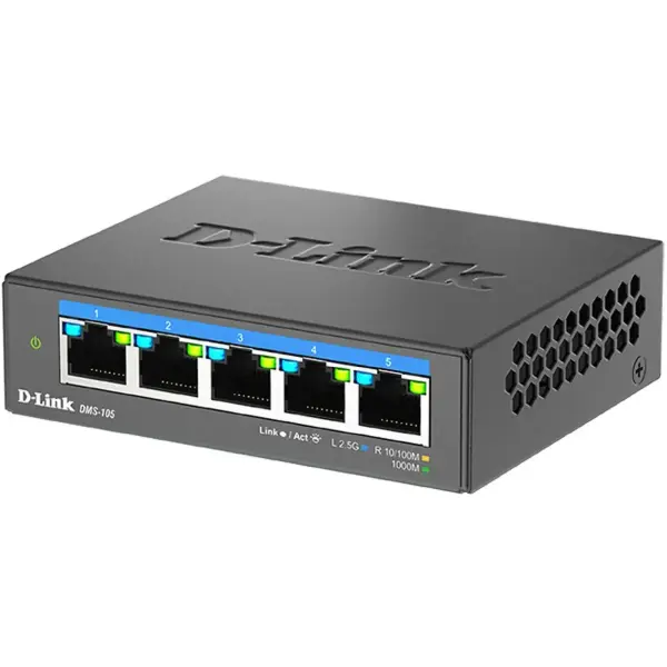 Купити Комутатор D-Link DMS-105 - фото 2