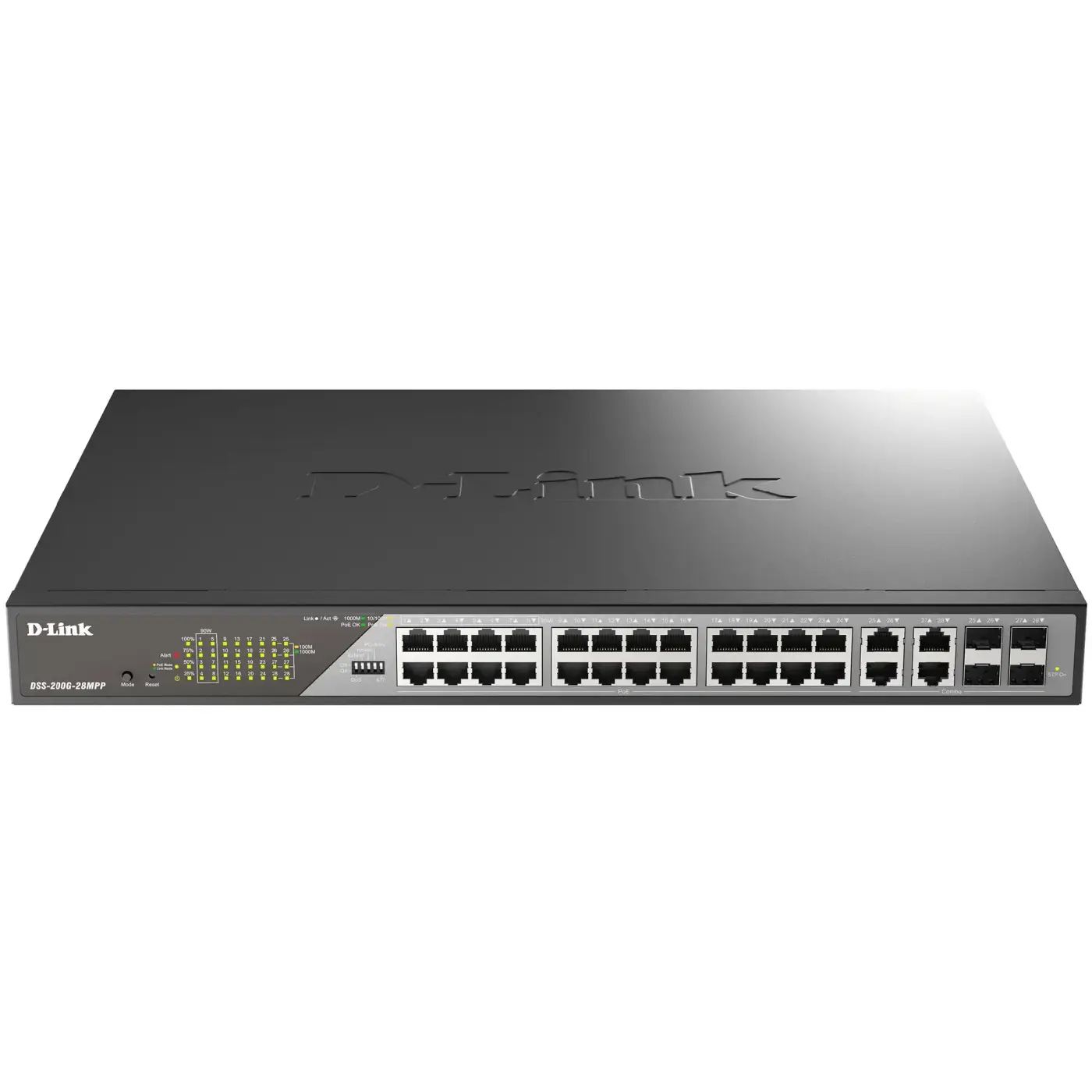 Купити Комутатор D-Link DSS-200G-28MPP - фото 1