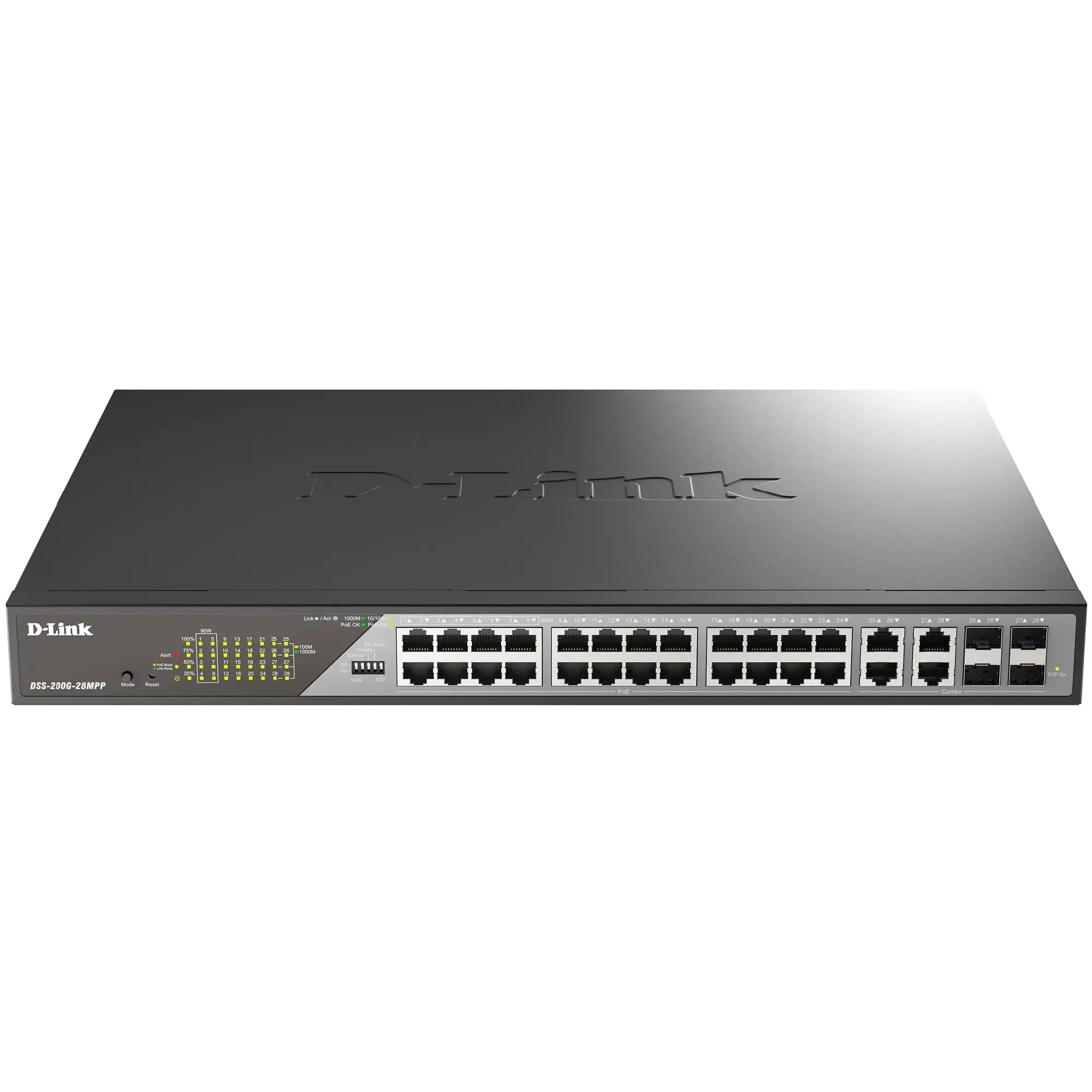 Купити Комутатор D-Link DSS-200G-28MPP - фото 1