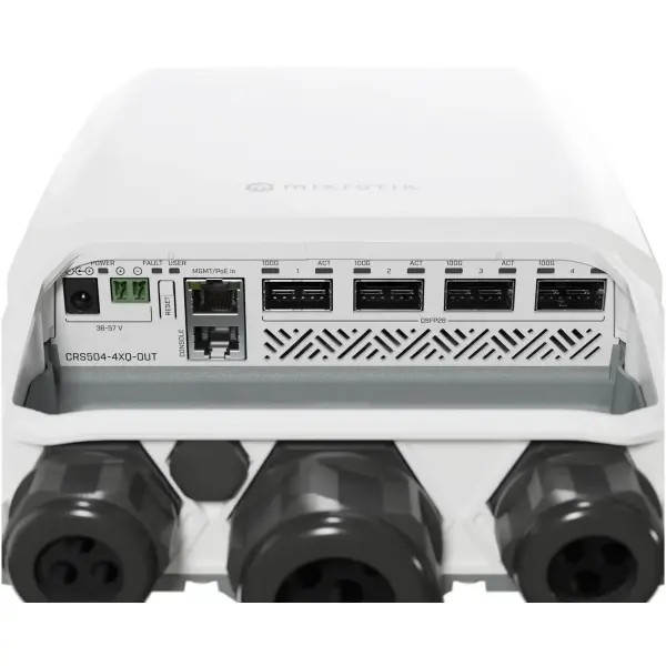 Купити Комутатор MikroTik Cloud Router Switch CRS504-4XQ-OUT - фото 2
