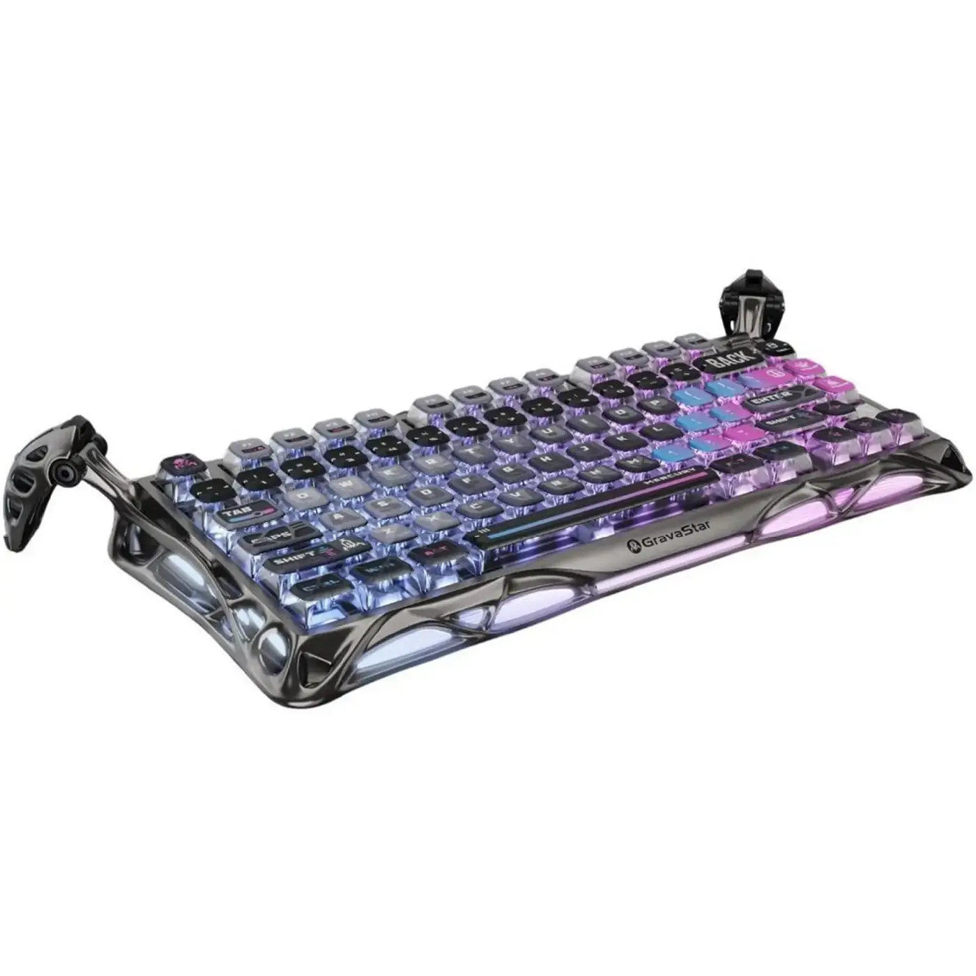 Купить Клавиатура Gravastar Mercury K1 Pro TKL Cyberpunk (GSK1PRO_CBLK) - фото 2