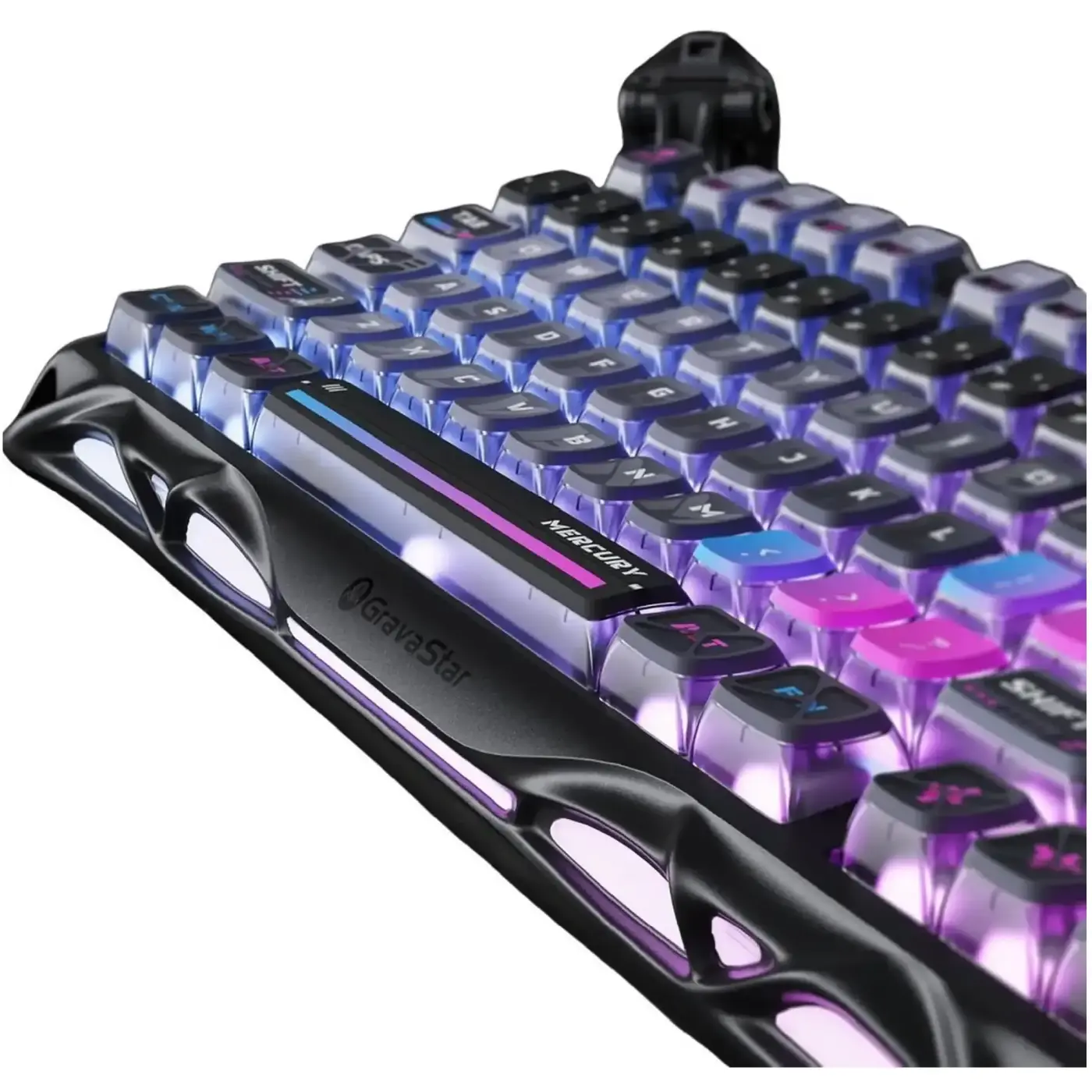Купить Клавиатура Gravastar Mercury K1 Pro TKL Cyberpunk (GSK1PRO_CBLK) - фото 5