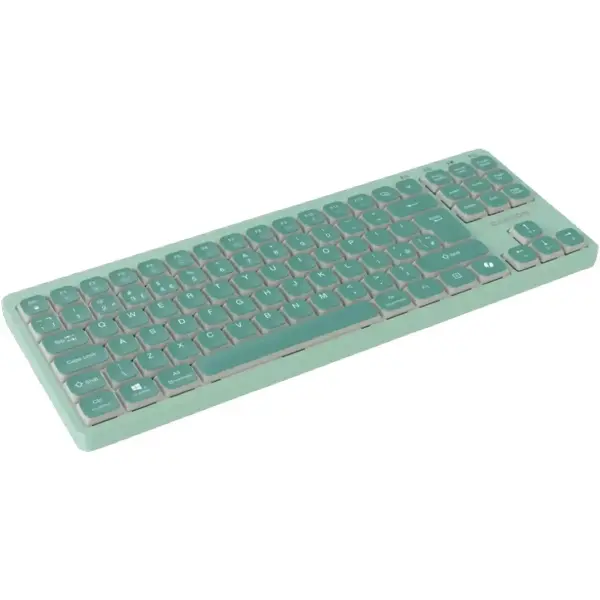 Купить Клавиатура Canyon OnType 10 TKL Mechanical Silent Low-profile USB UA Green (CNS-HKB10GR) - фото 3