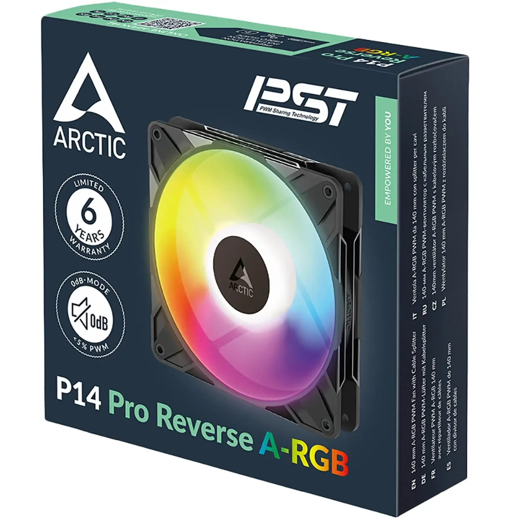 Купить Вентилятор Arctic P14 PRO REVERSE A-RGB (ACFAN00323A) - фото 4