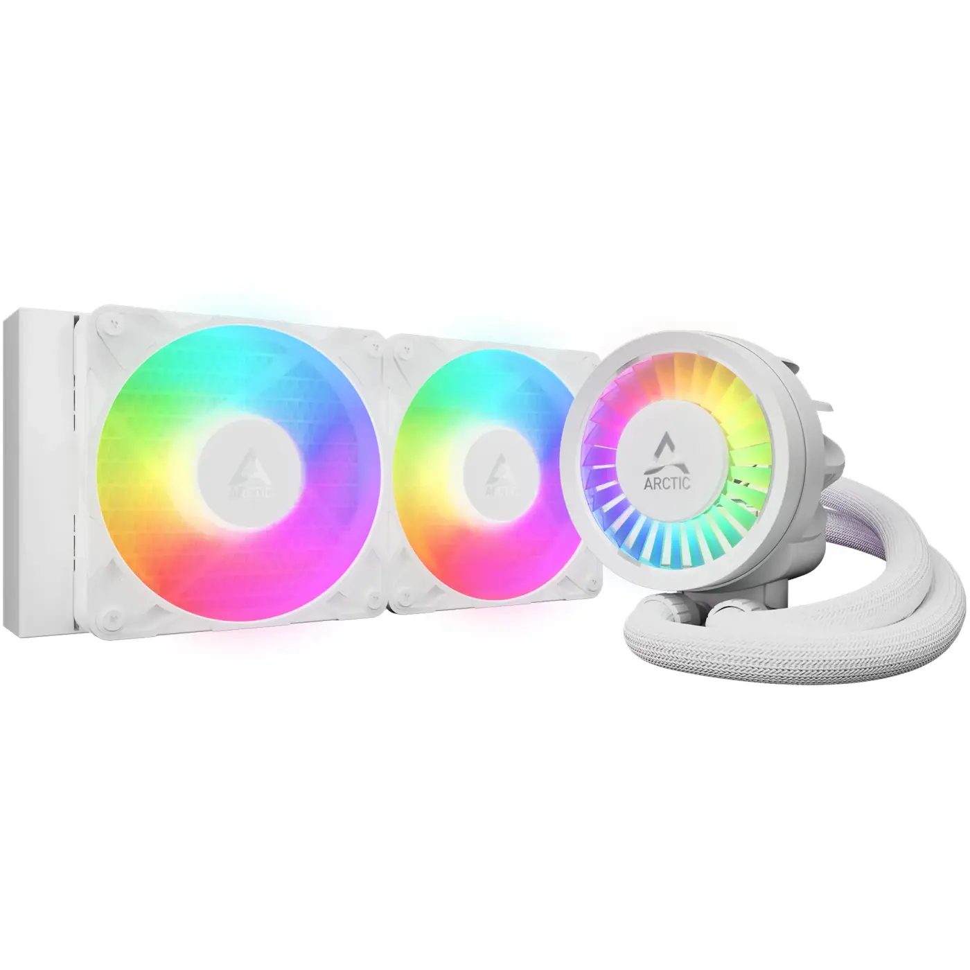 Купити Система водяного охолодження Arctic Liquid Freezer III Pro 240 A-RGB White (ACFRE00186A) - фото 1