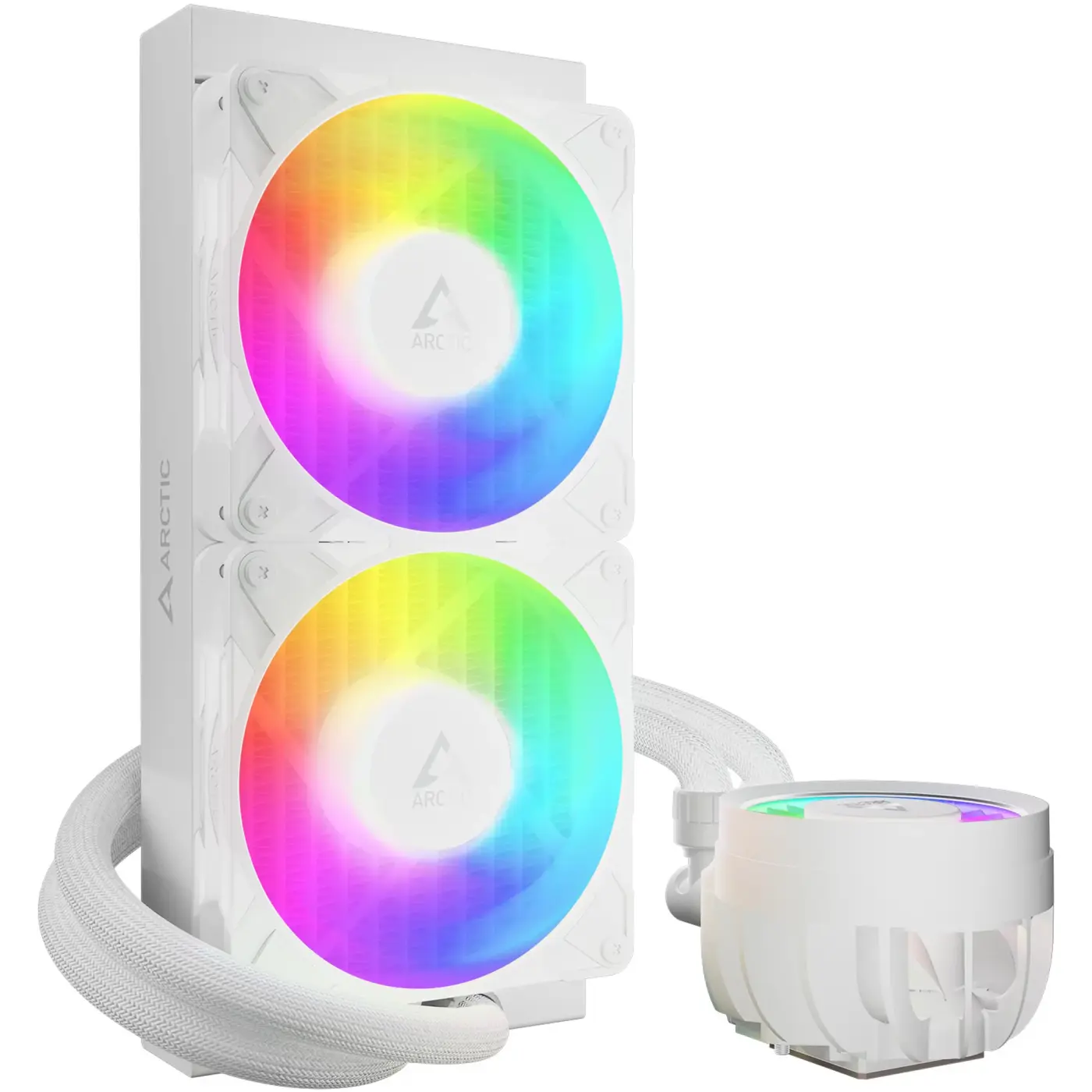 Купити Система водяного охолодження Arctic Liquid Freezer III Pro 240 A-RGB White (ACFRE00186A) - фото 2