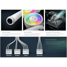 Купити Система водяного охолодження Arctic Liquid Freezer III Pro 240 A-RGB White (ACFRE00186A) - фото 8
