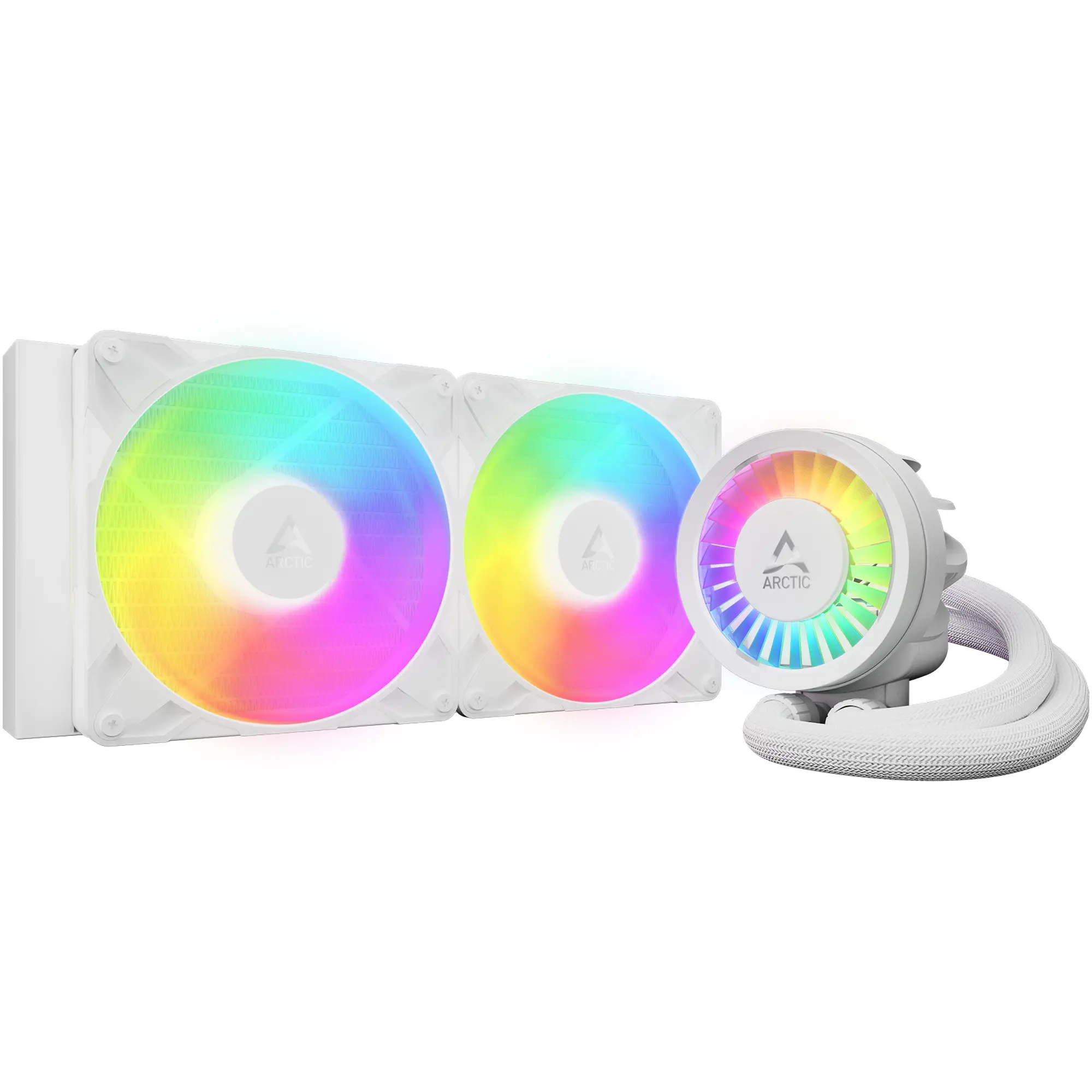 Купити Система водяного охолодження Arctic Liquid Freezer III Pro 280 A-RGB White (ACFRE00187A) - фото 1