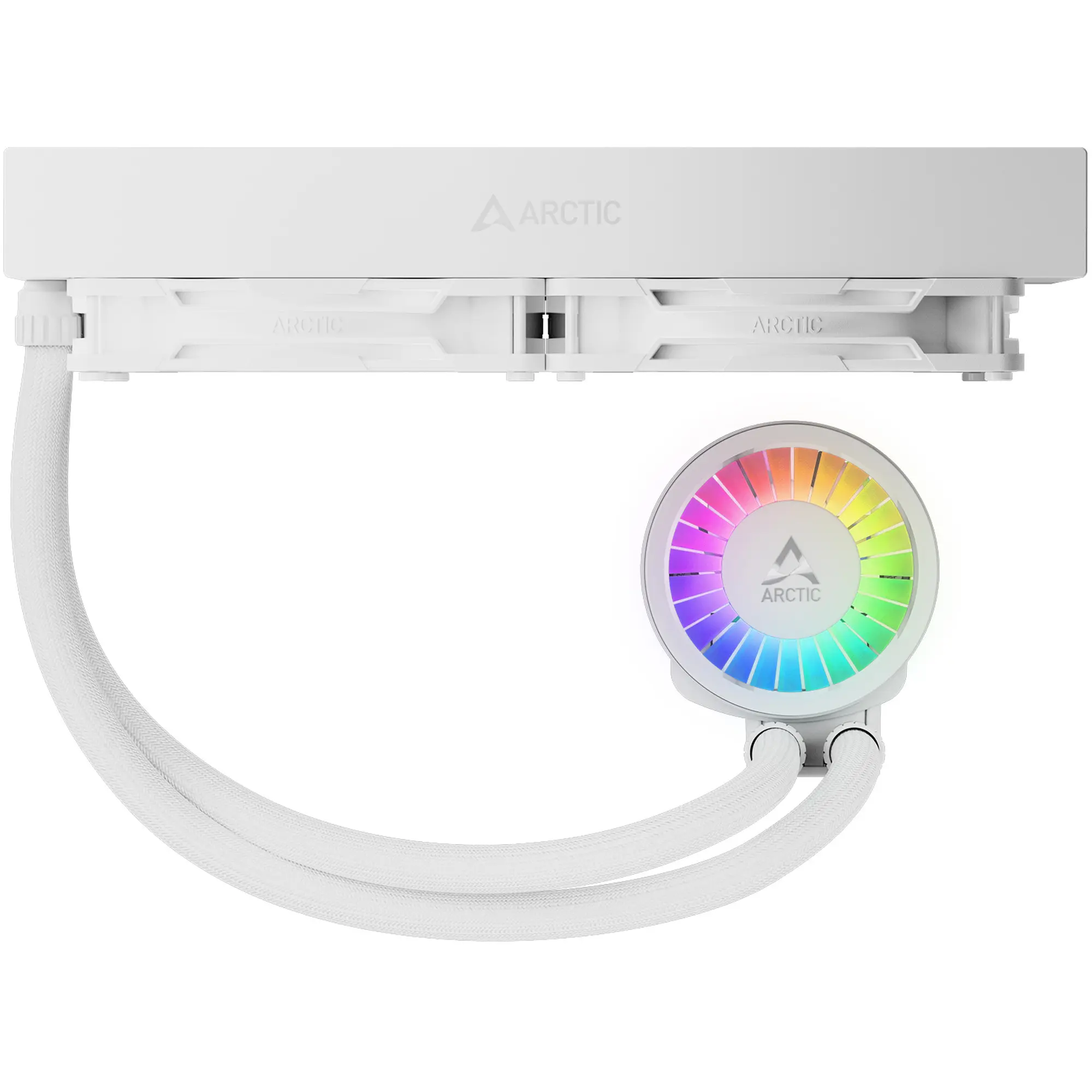Купити Система водяного охолодження Arctic Liquid Freezer III Pro 280 A-RGB White (ACFRE00187A) - фото 3