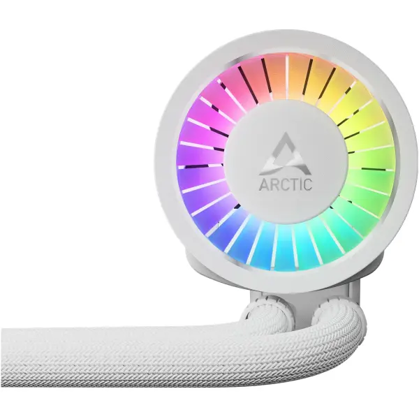 Купити Система водяного охолодження Arctic Liquid Freezer III Pro 280 A-RGB White (ACFRE00187A) - фото 4