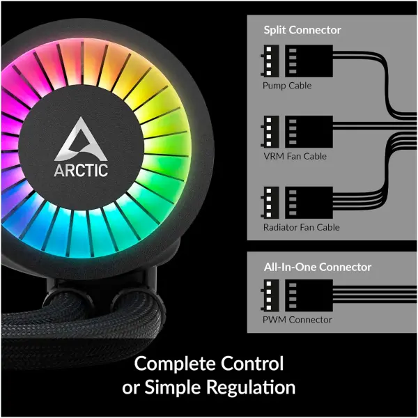 Купити Система водяного охолодження Arctic Liquid Freezer III Pro 360 A-RGB SI (ACFRE00169A) - фото 6