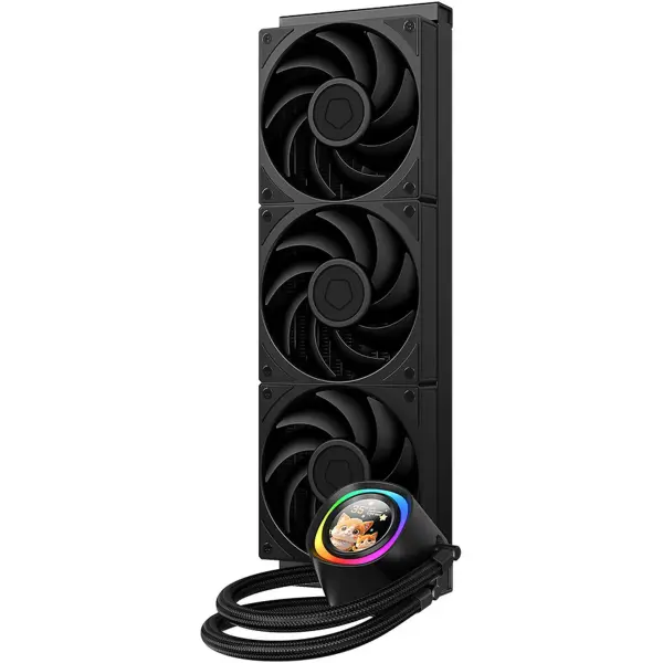 Купить Система водяного охлаждения ID-Cooling FX360 LCD PE - фото 2