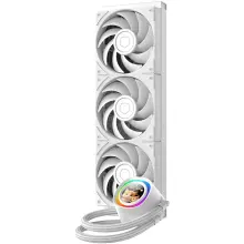 Купить Система водяного охлаждения ID-Cooling FX360 LCD PE White - фото 2