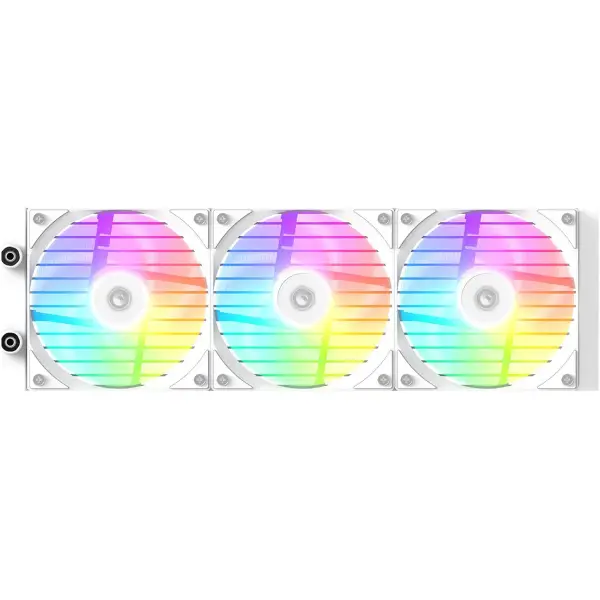 Купити Система водяного охолодження ID-Cooling FX360 LCD White - фото 3
