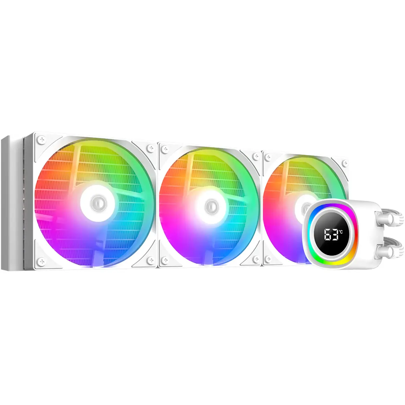 Купити Система водяного охолодження ID-Cooling FX360 TD White - фото 1