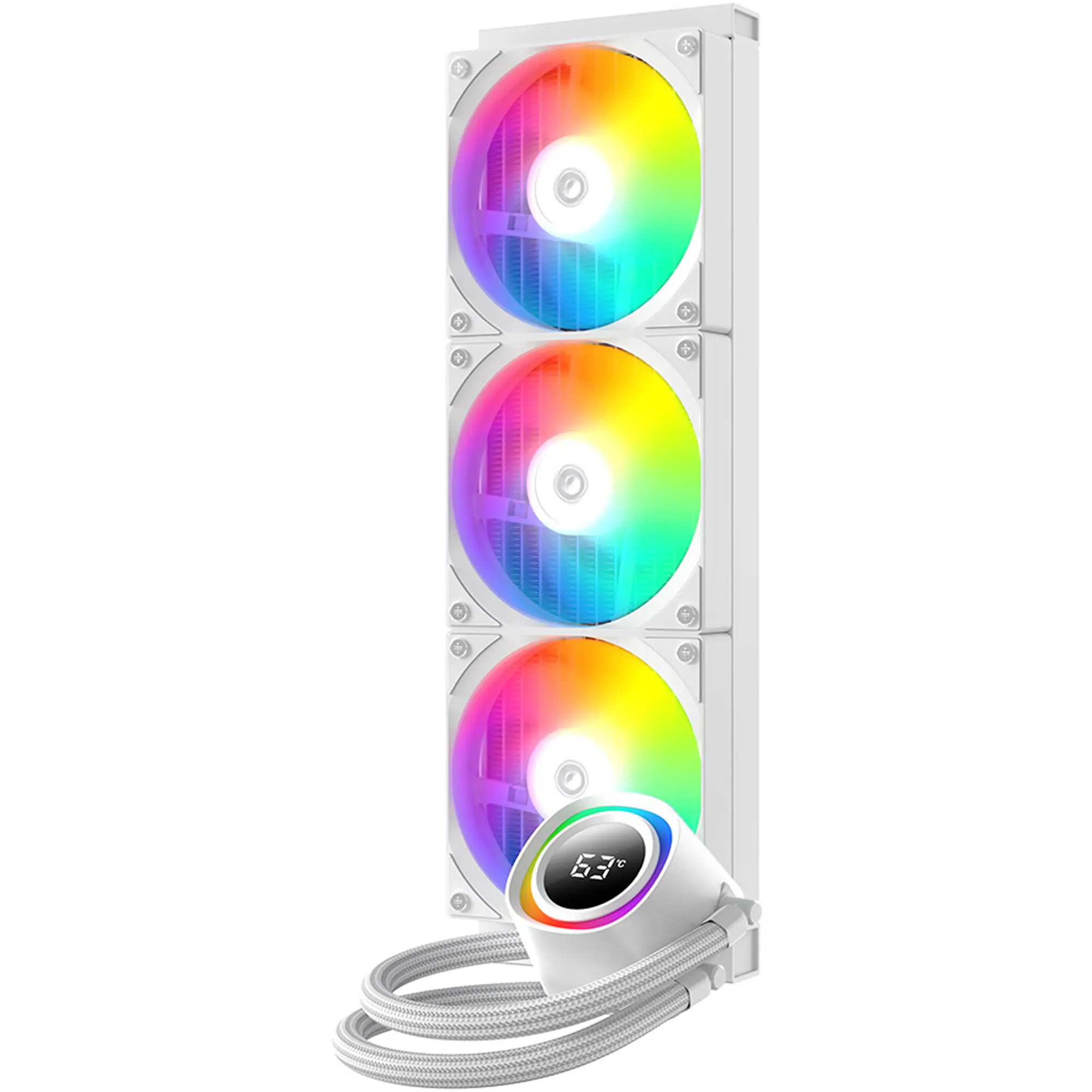 Купити Система водяного охолодження ID-Cooling FX360 TD White - фото 2