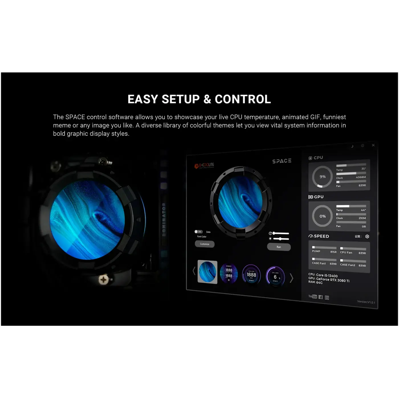 Купити Система водяного охолодження ID-Cooling SL360 Pro SE - фото 13