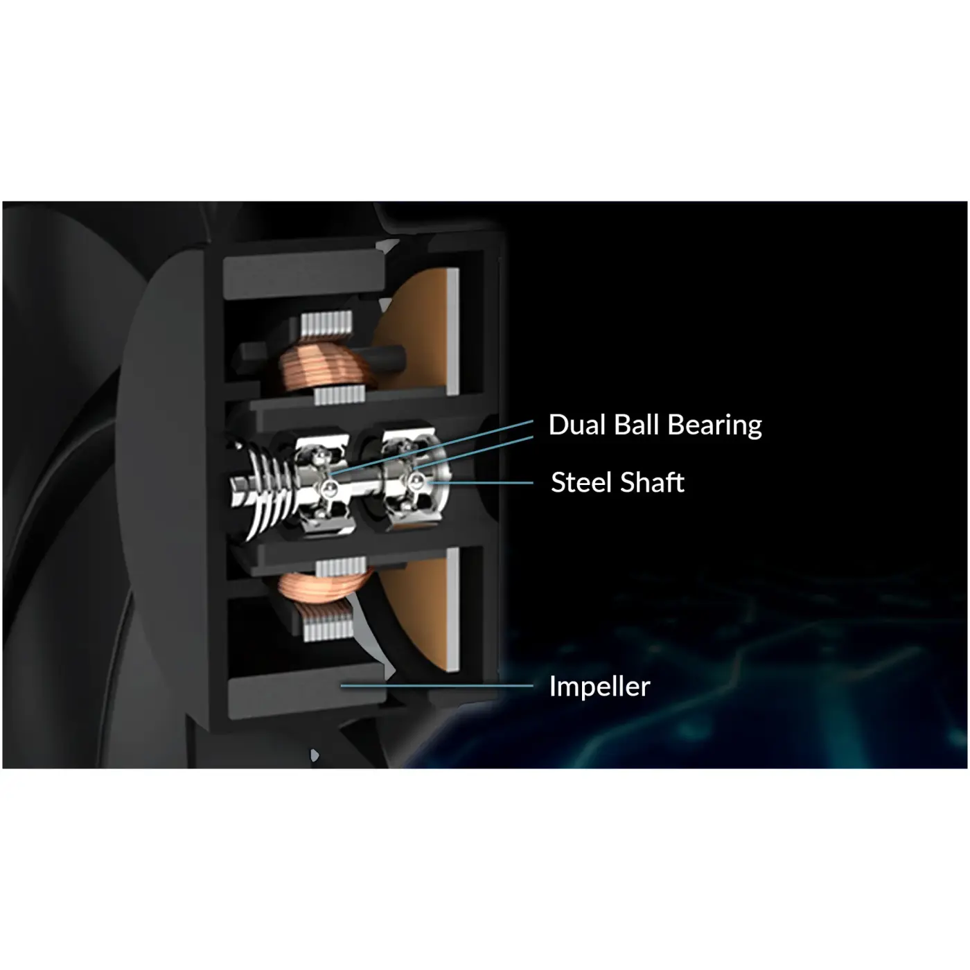 Купити Вентилятор Arctic P8 Max Black (ACFAN00286A) - фото 8